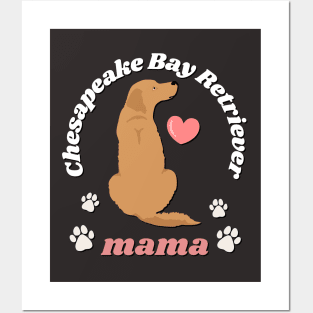 Chesapeake Bay retriever Cute Life is better with my dogs I love all the dogs Posters and Art